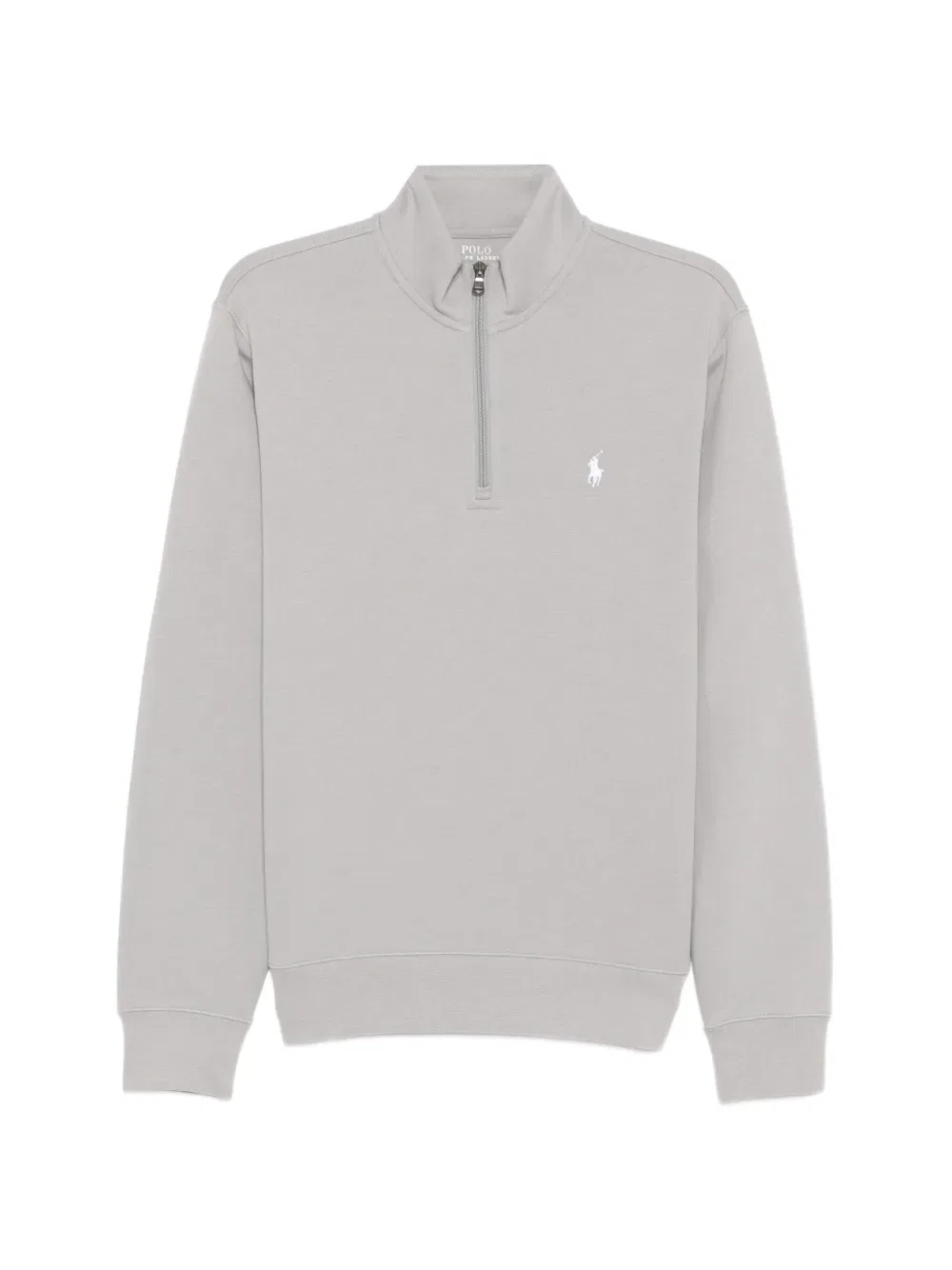 Толстовка с застежкой-молнией до середины груди Polo Ralph Lauren, серый