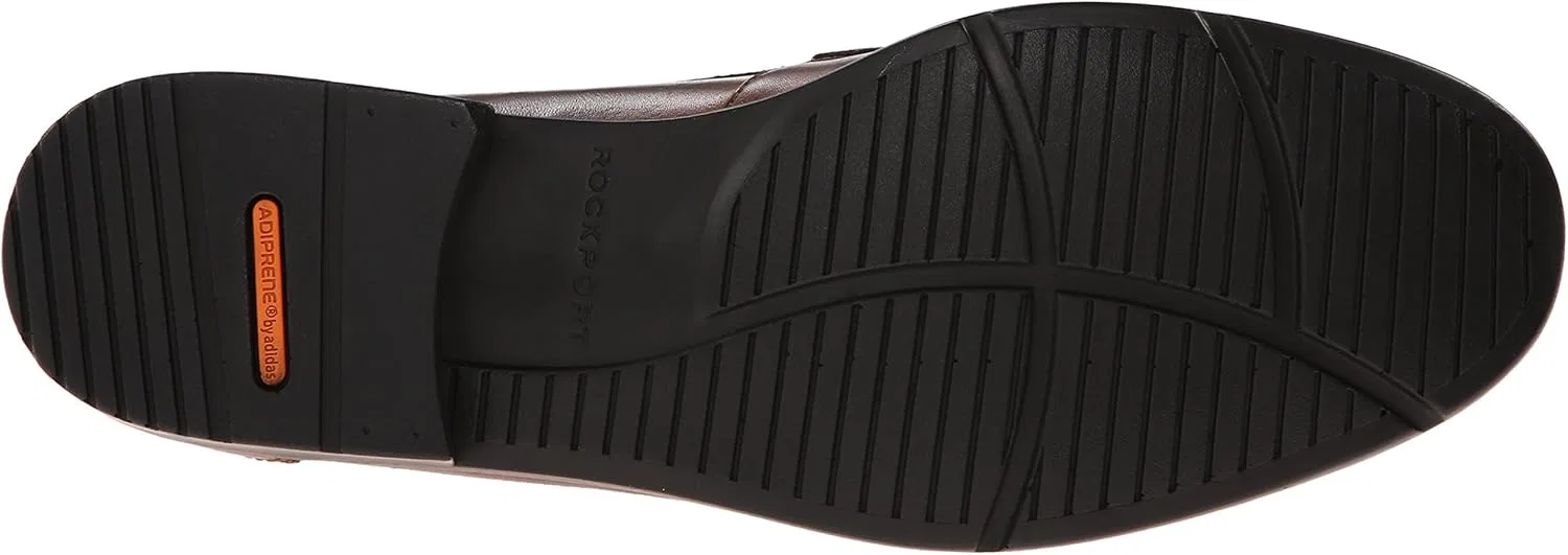 Мужские классические лоферы Rockport Classic Lite Venetian без шнурков, Dark Brown — фото 4