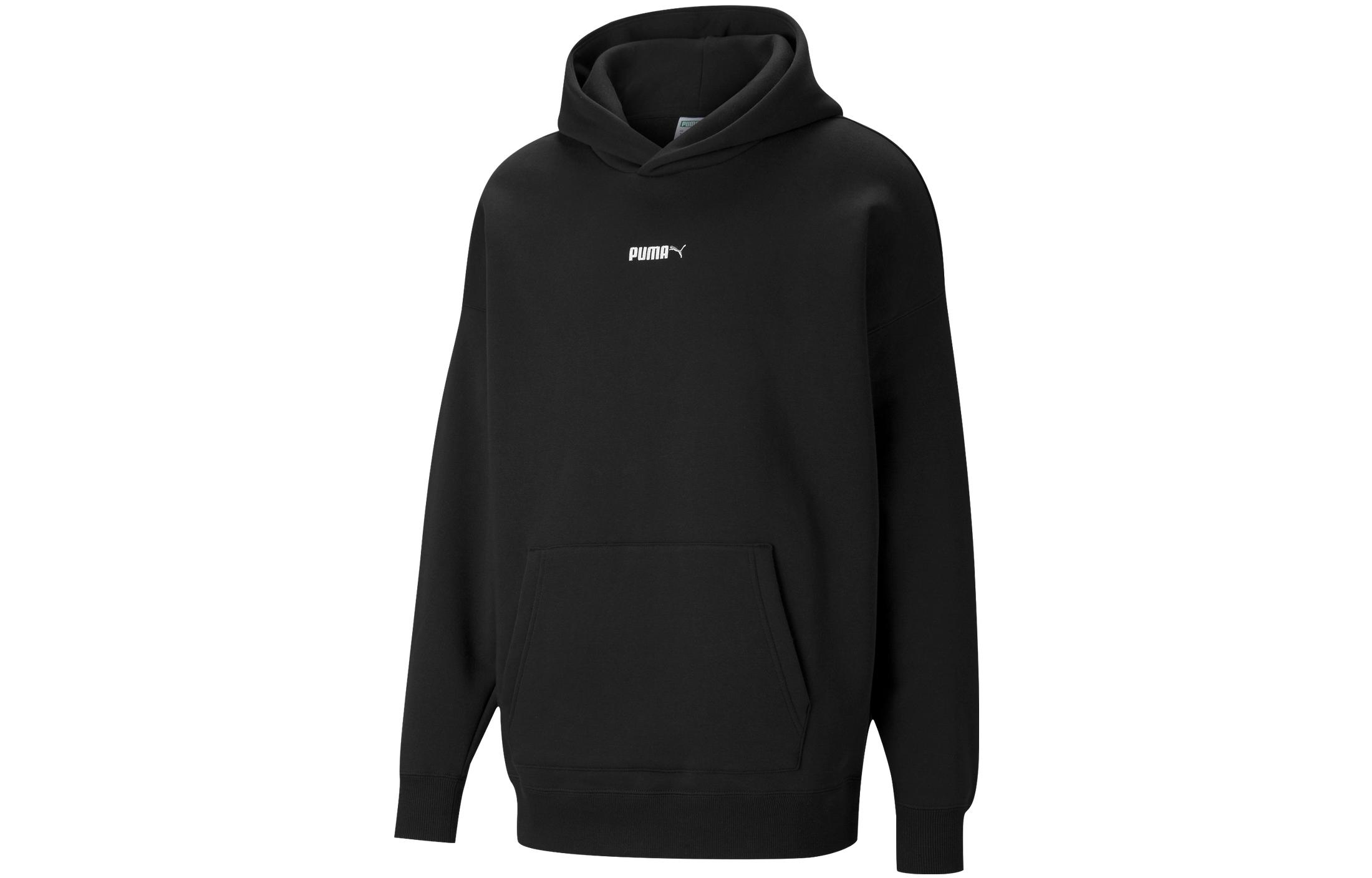 

Свитшот унисекс PUMA, черный, с флисовой подкладкой