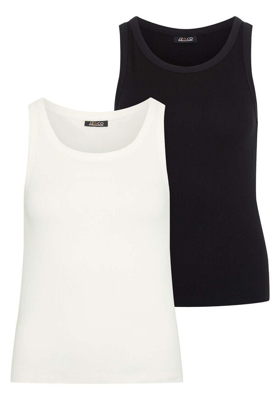 

Майка JZ&CO Top, черный/белый