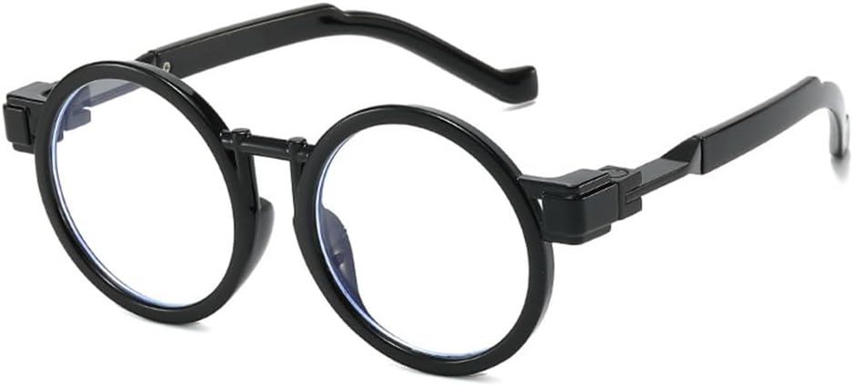 

Круглые женские солнцезащитные очки в стиле панк с защитой от УФ-излучения UV400, мужские с синим градиентом, для занятий спортом на открытом воздухе, бега и езды generic, Glossy Black Clear