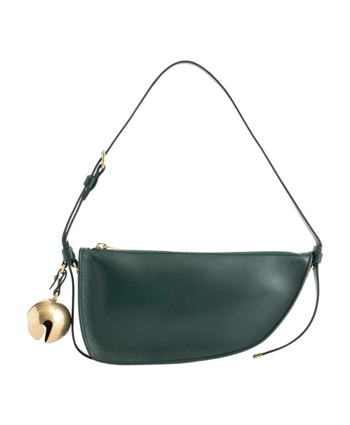 

Мини Сумка на ремне Shield Burberry, зеленый