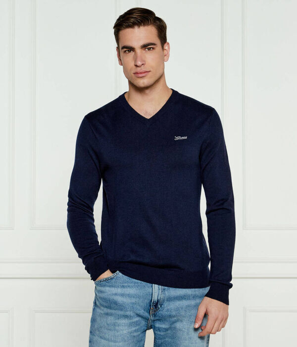 

Свитер Guess Jeans Daren Regular Fit, синий