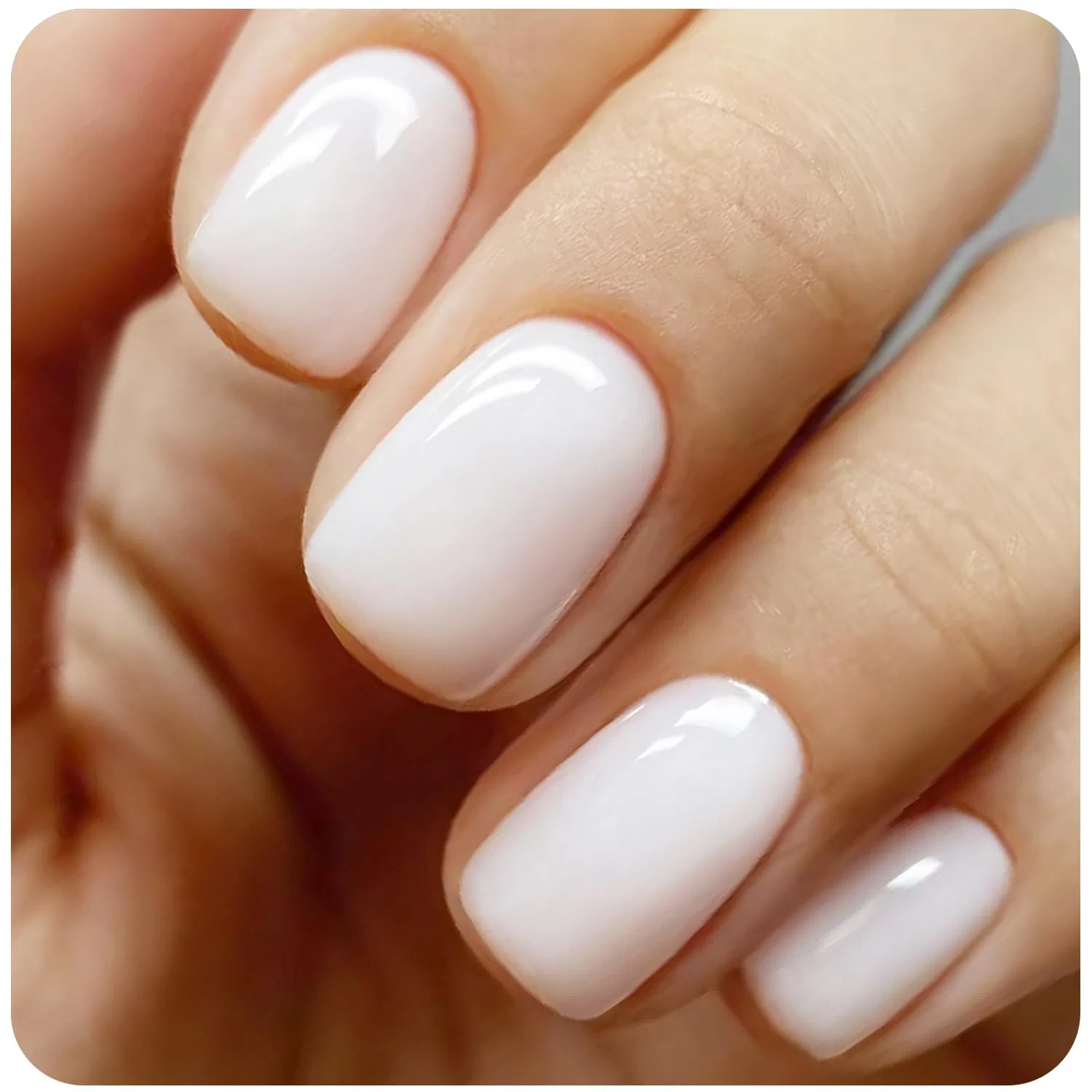 Каучуковая база для ногтей Vishine 5 в 1, молочно-белая Vishine, Milky White - 16Ml — фото 3