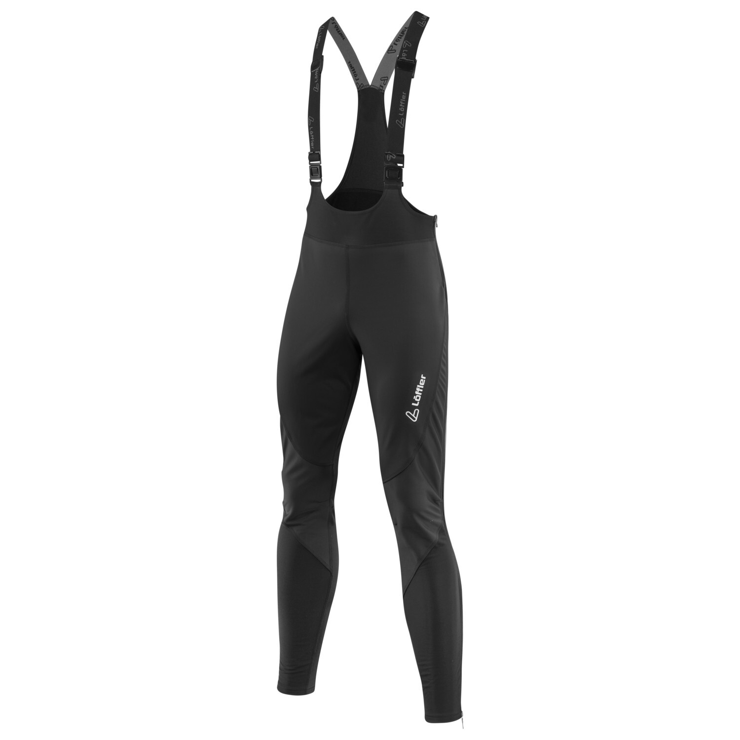 

Брюки для беговых лыж Löffler Warm Up Bib Windstopper Warm, черный