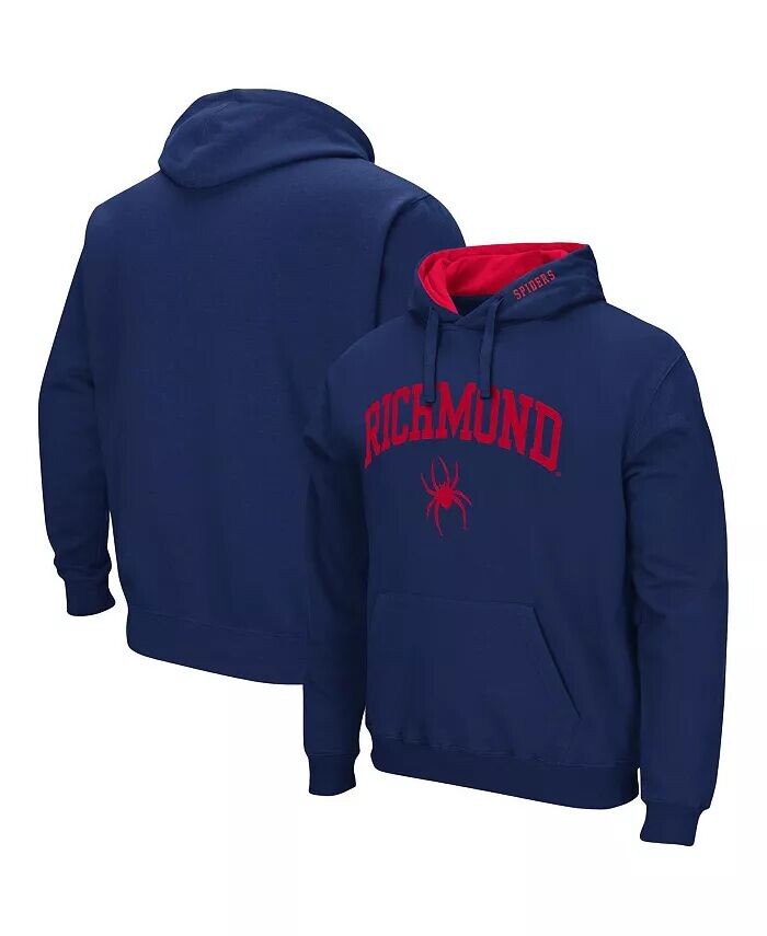

Мужской пуловер с капюшоном Richmond Spiders Arch и логотипом Colosseum, синий