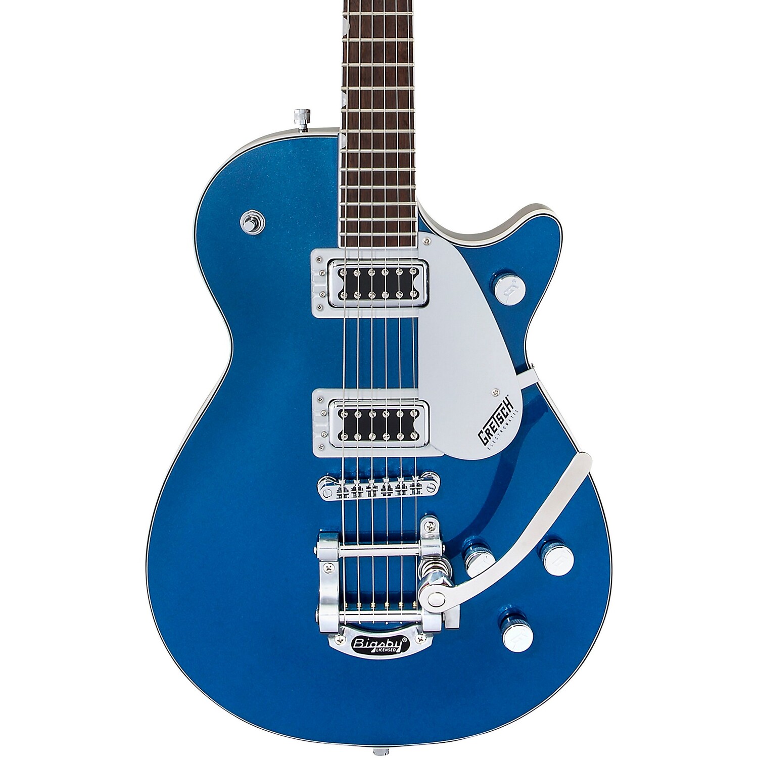 

Gretsch Guitars G5230T Electromatic Jet FT Single-Cut With Bigsby Электрогитара Алеутский синий