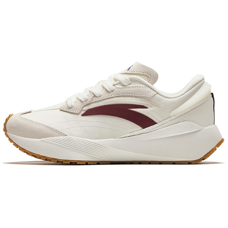 

Кроссовки ANTA Rock Candy Lifestyle Shoes Men Low-top Ivory White/crimson Red, красный