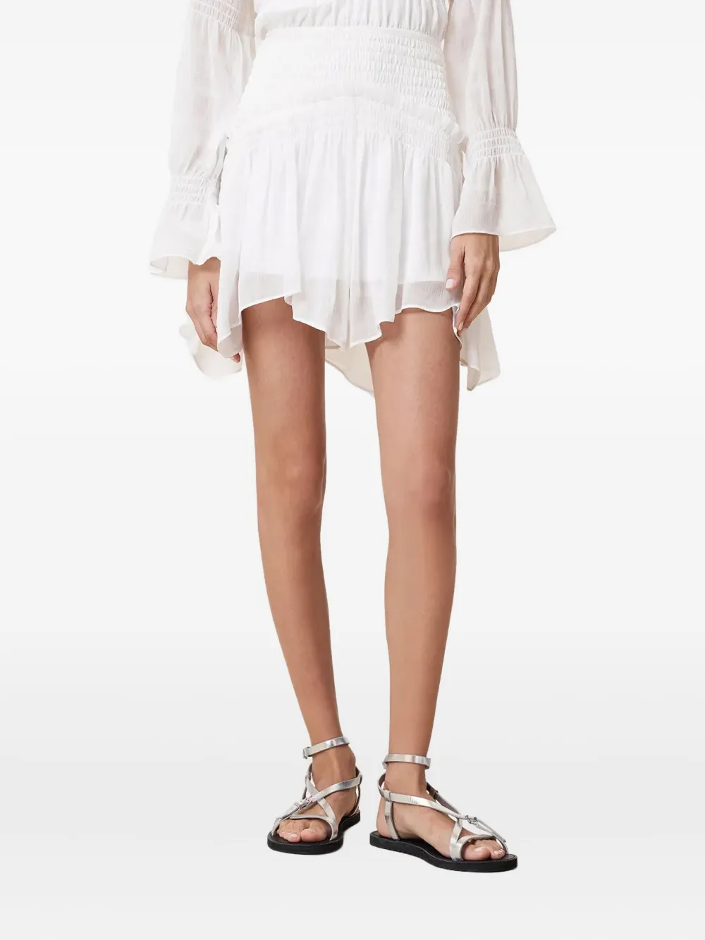 

Юбка мини Pamela Allsaints, белый