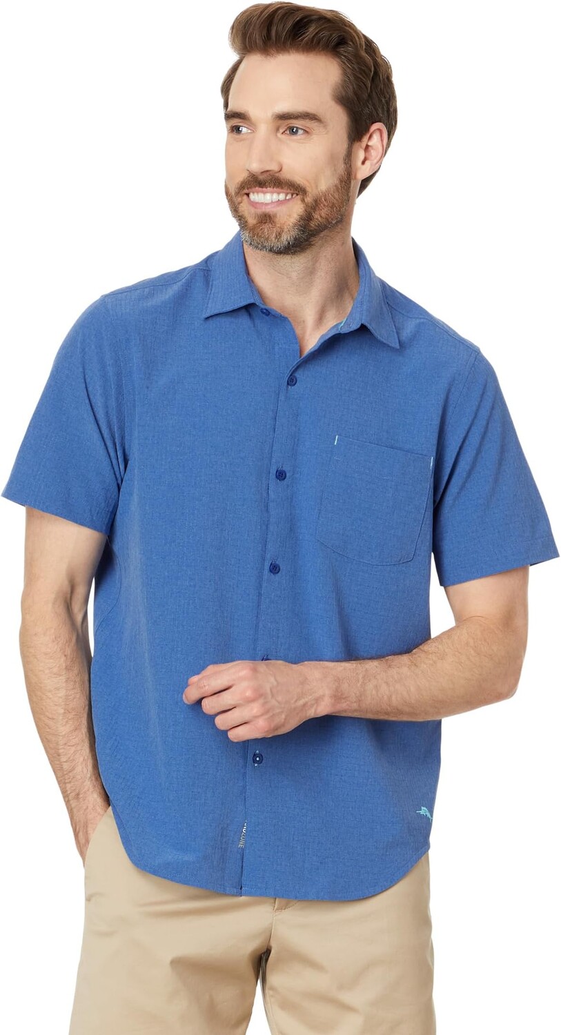 

Рубашка Tommy Bahama Bahama Coast Sandypoint, цвет Classic Blue