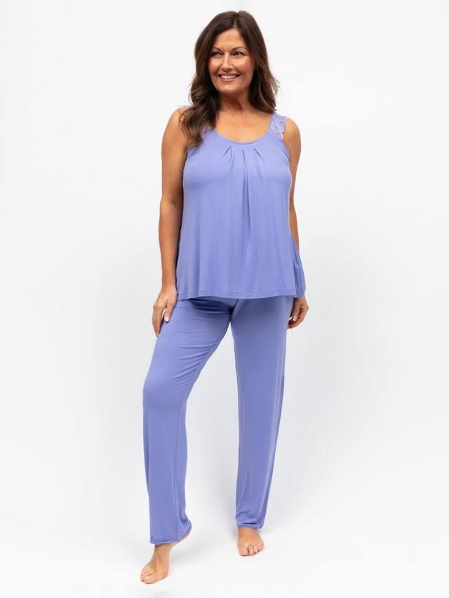 

Пижамный комплект без рукавов с кружевной отделкой Cyberjammies, Lilac