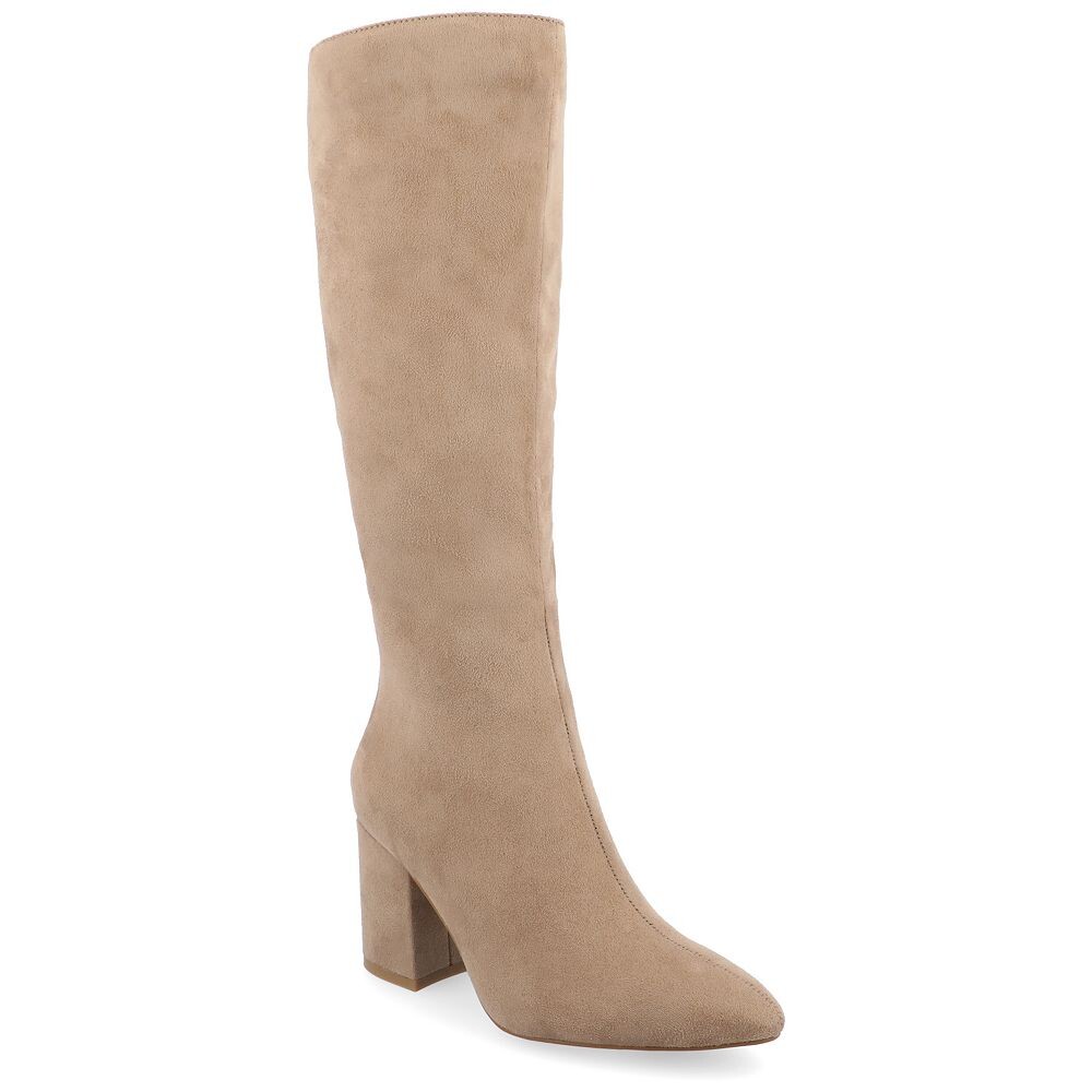 

Женские сапоги до колена Journee Collection Tru Comfort Foam Ameylia, бежевый