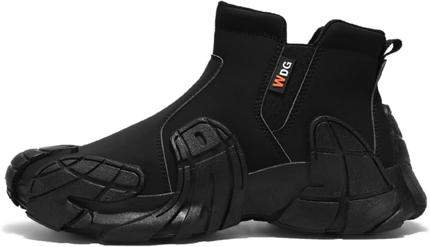 

Мужские высокие повседневные туфли слипоны, ботинки с боковой молнией, верх из смешанных материалов, уличная обувь для прогулок, варианты бежевого, черного и серого цветов Azttoztto