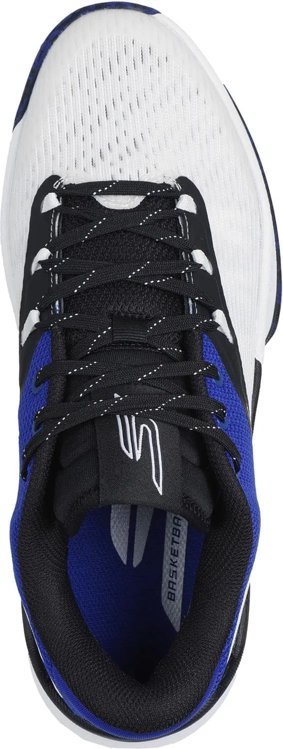 Мужские баскетбольные кроссовки Skechers Skx Nexus, White Blue — фото 2