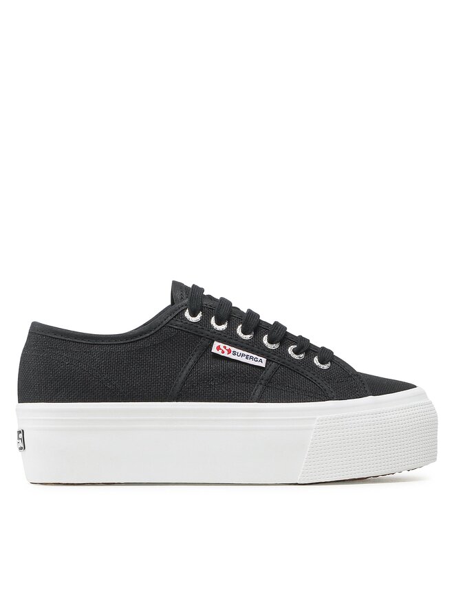 

Тканевые Кроссовки Superga 2790 Platform S9111LW, черный