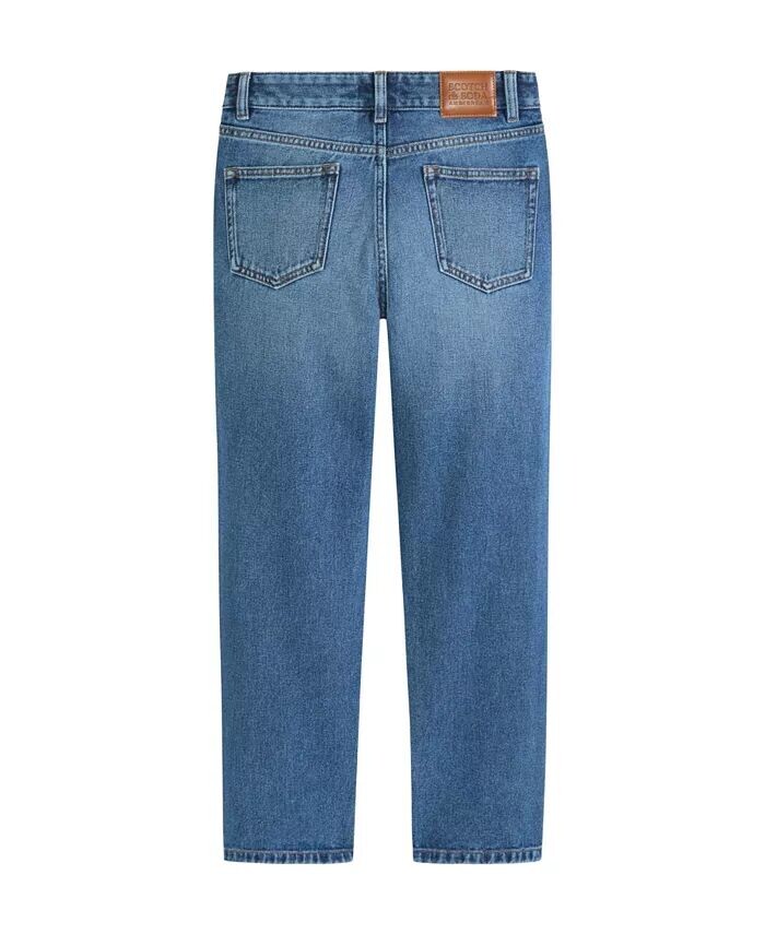 Большие мальчики Средние 5 карманов Прямые джинсы SCOTCH & SODA — фото 4