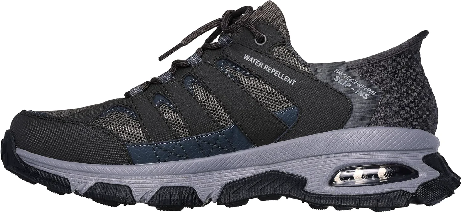 Мужские кроссовки Skechers Skech-air Envoy Emissary Slip-in, серый/коричневый — фото 3