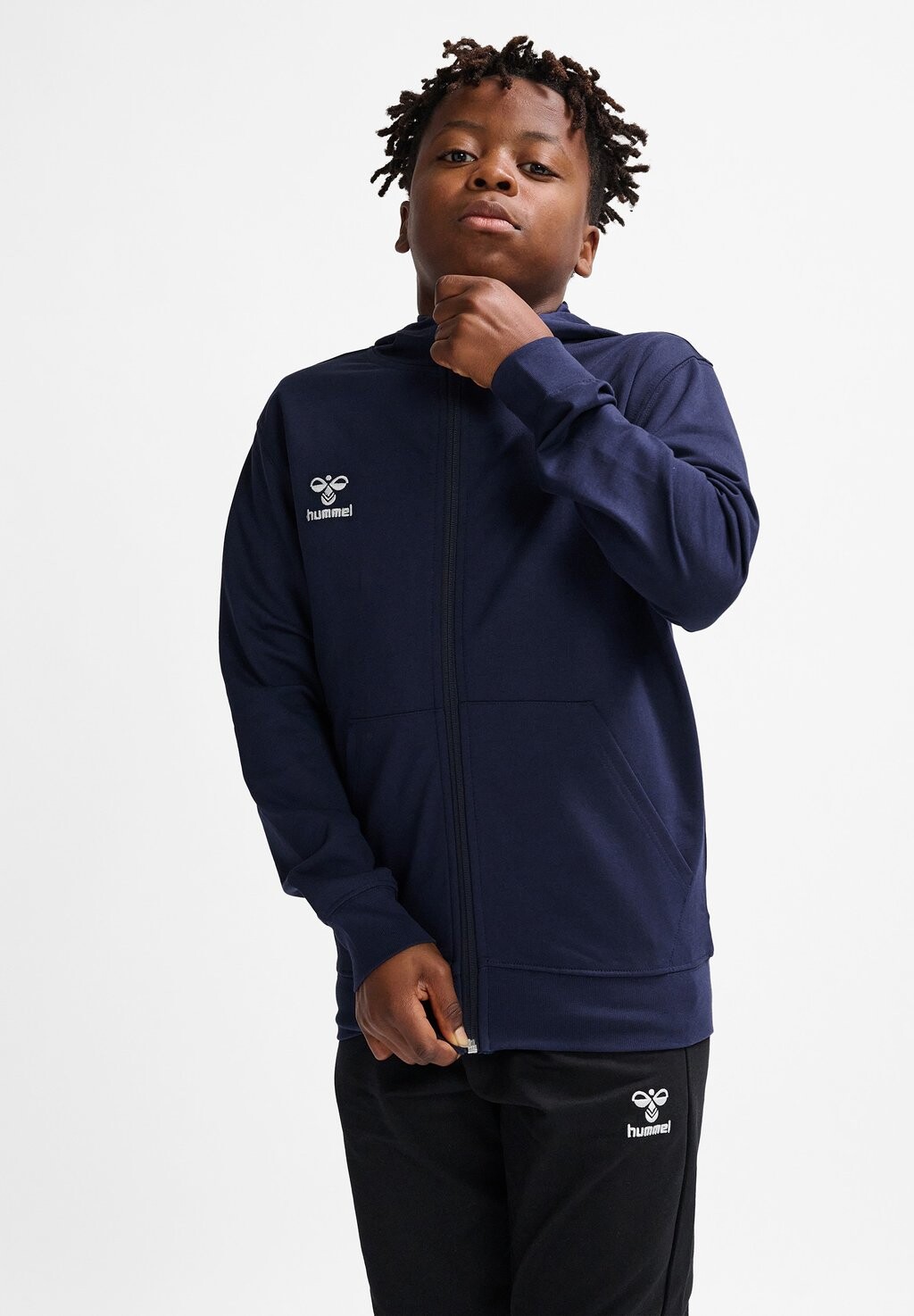 Толстовка 2.0 ZIP Hummel, цвет marine — фото 2