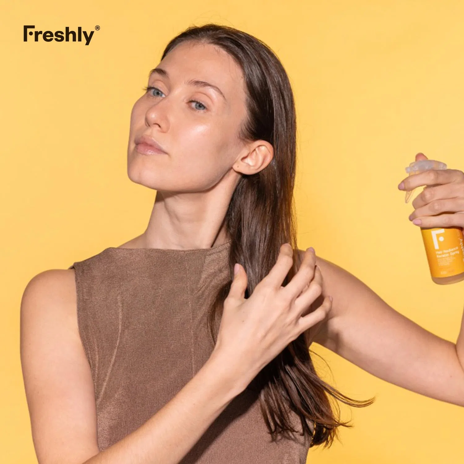 Термозащитный спрей для волос с растительным кератином от Freshly, 200 мл Freshly — фото 4