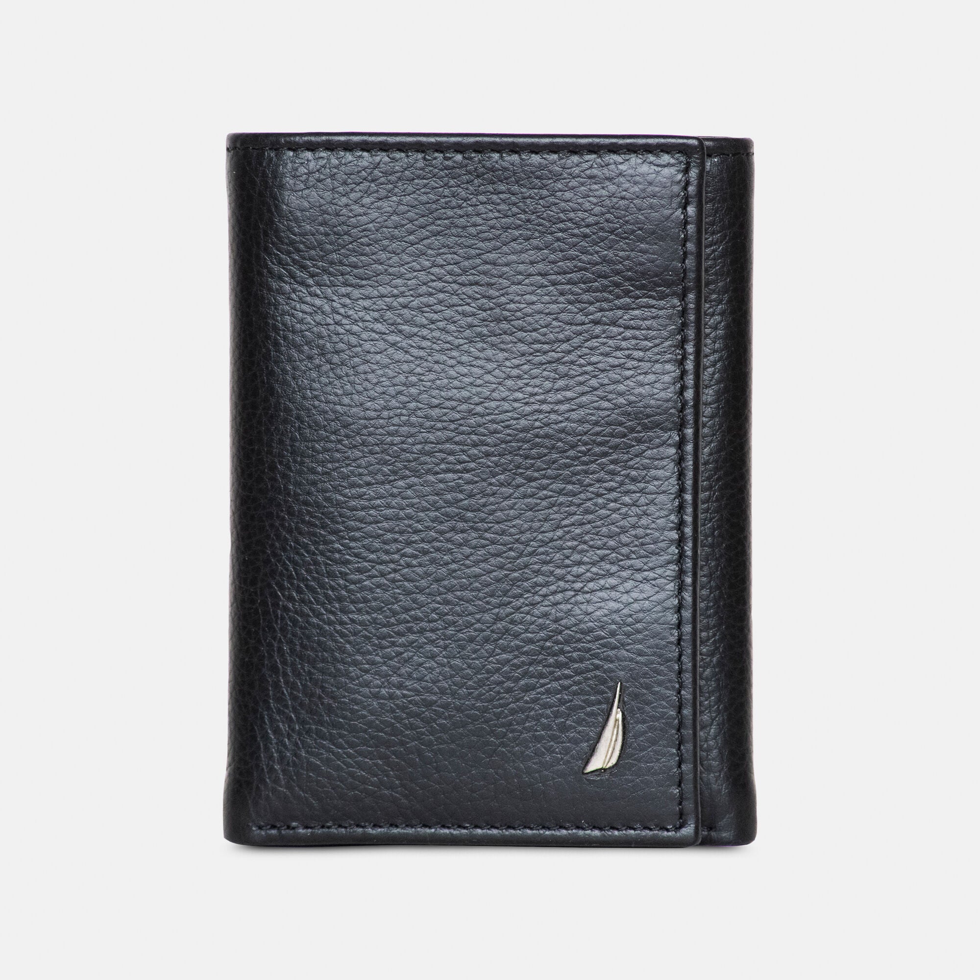 

Мужской кожаный кошелек Nautica Trifold, цвет light frost