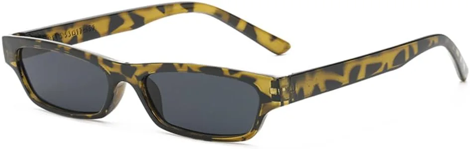 

Солнцезащитные очки MUTYNE, маленькие, узкие, прямоугольные, женские, модные, квадратные, узкая оправа, винтажные, мужские, ретро, ​​UV400, Hawksbill Grey