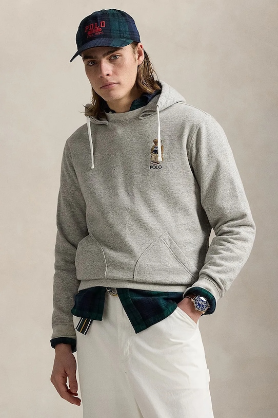 

Толстовка Polo Ralph Lauren, серый