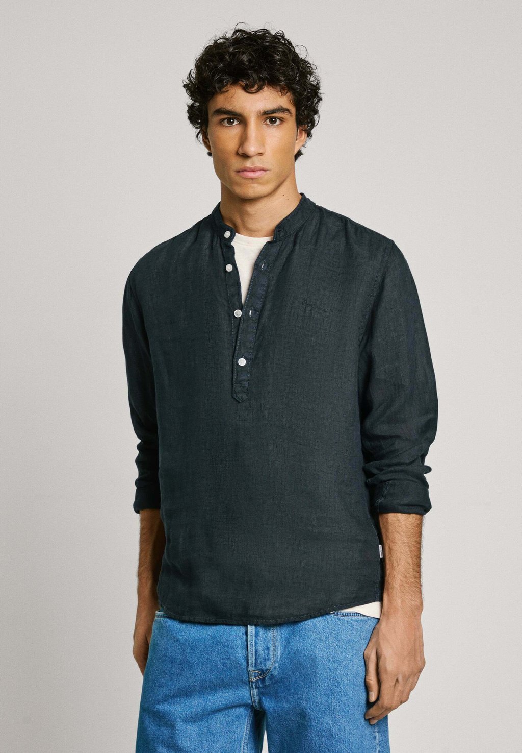 

Рубашка ASTOR Pepe Jeans, темно-синий
