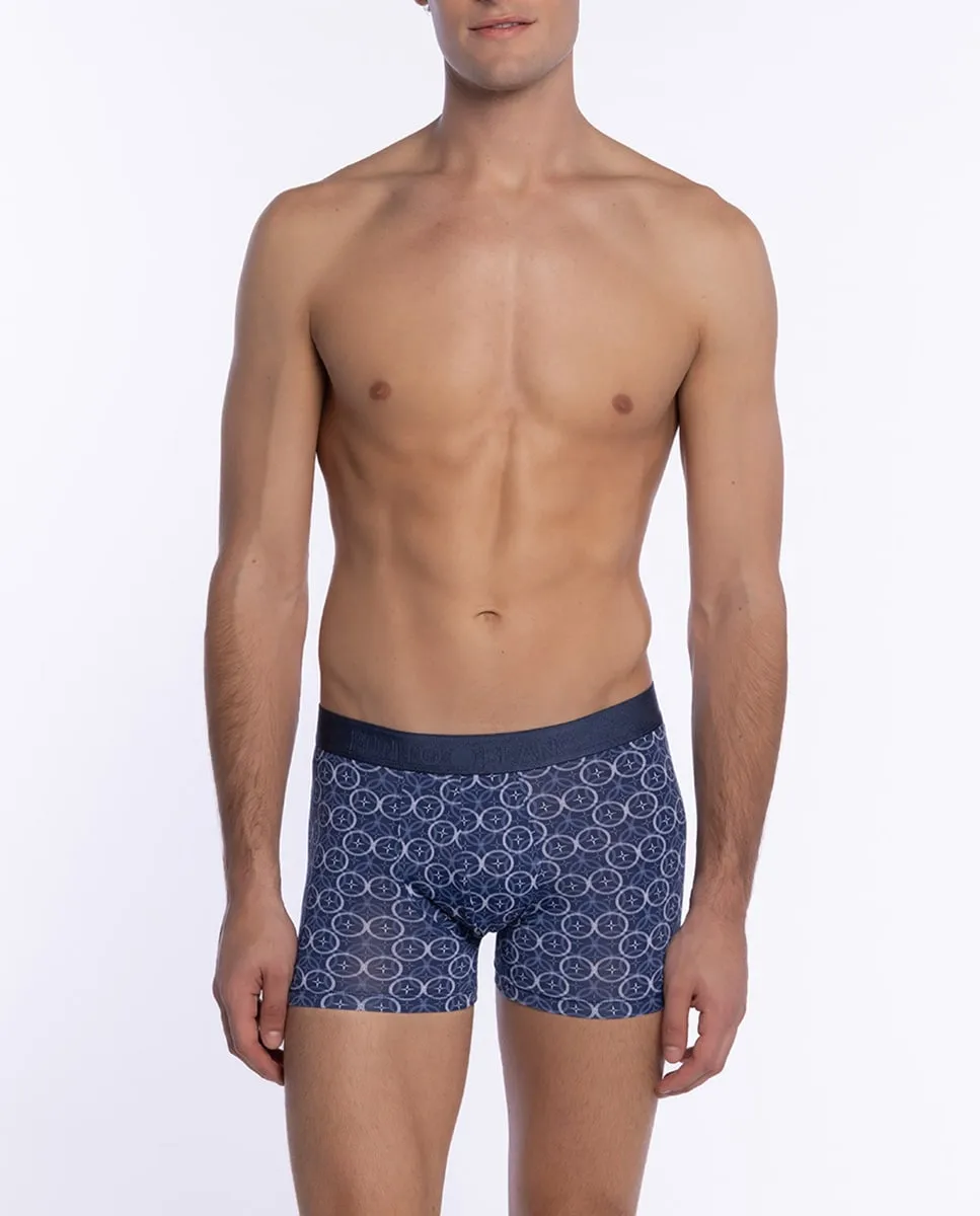 

Мужские трикотажные боксеры Punto Blanco, синий/белый