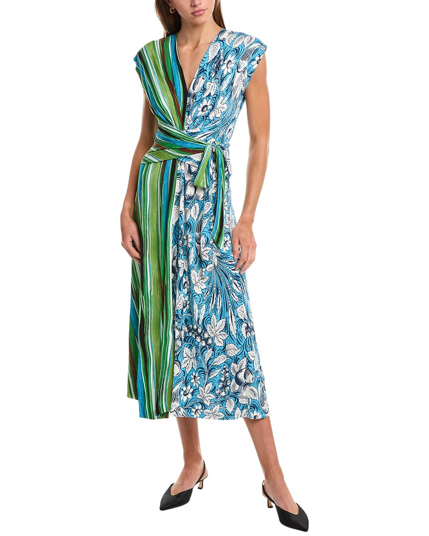 

Платье макси Diane von Furstenberg Dorothee, синий