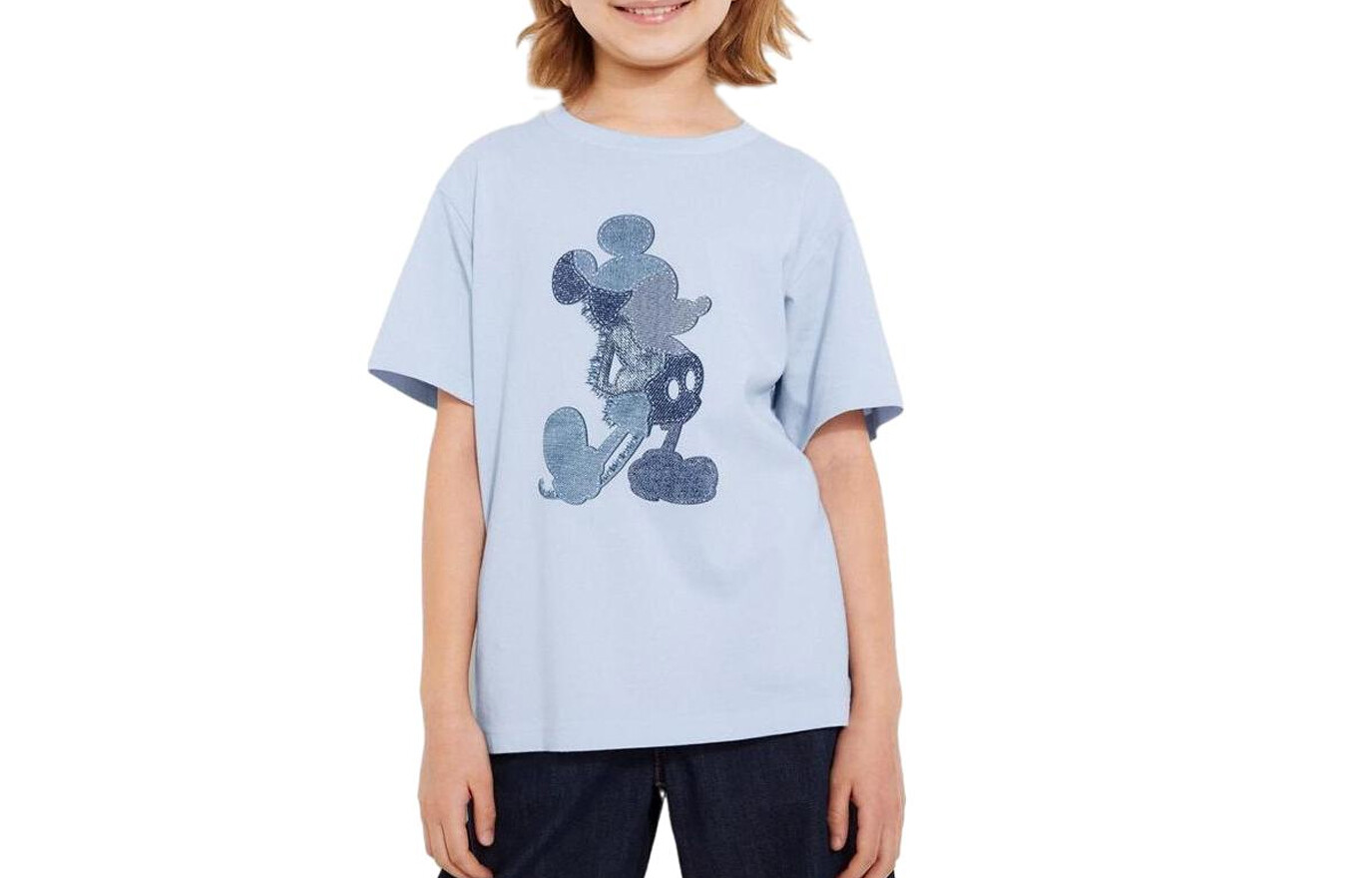 

Детская футболка Uniqlo, светло-голубой