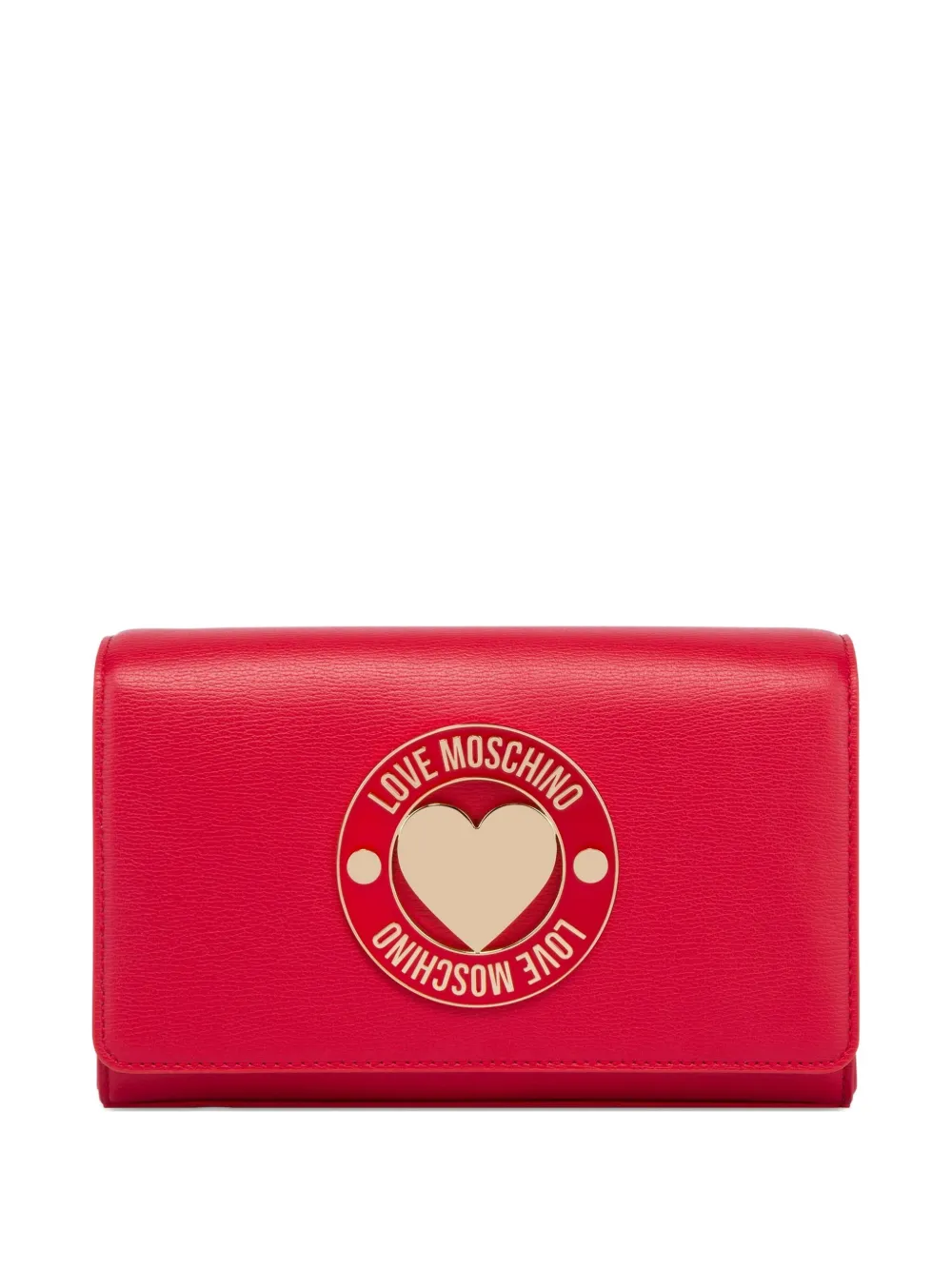 

Сумка через плечо с цепочкой Love Moschino, розовый