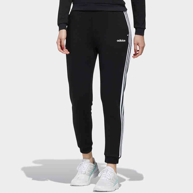 Вязаные спортивные штаны унисекс черные Adidas Neo — фото 3