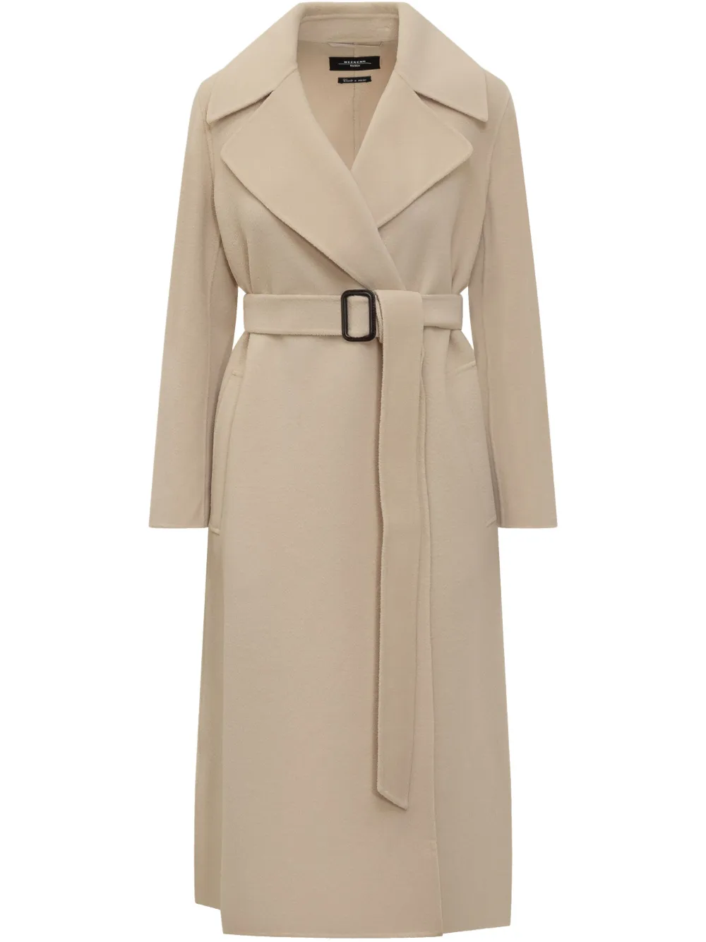 

Пальто Manu Weekend Max Mara, нейтральный