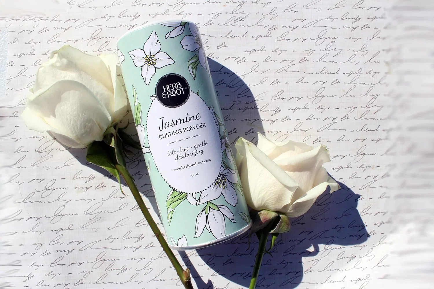 Присыпка для тела с ароматом жасмина Herb & Root, 170 г