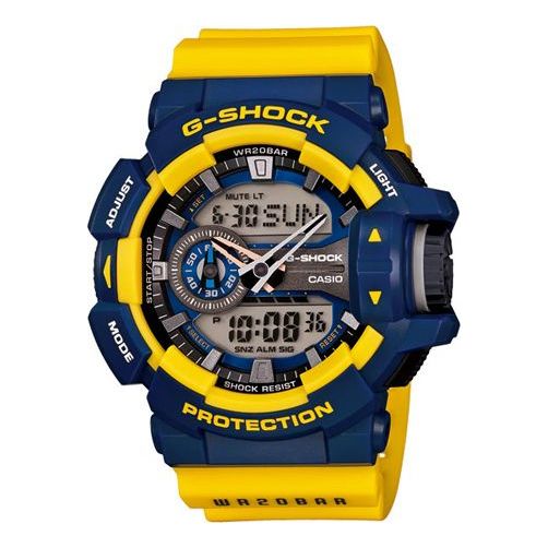 

Часы CASIO G-Shock Analog-Digital 'Yellow Navy', синий