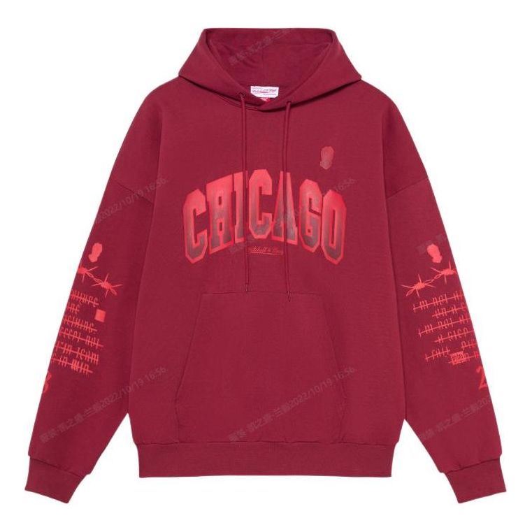 

Худи Mitchell & Ness x NBA Chicago Bulls Hoodie 'Red', красный