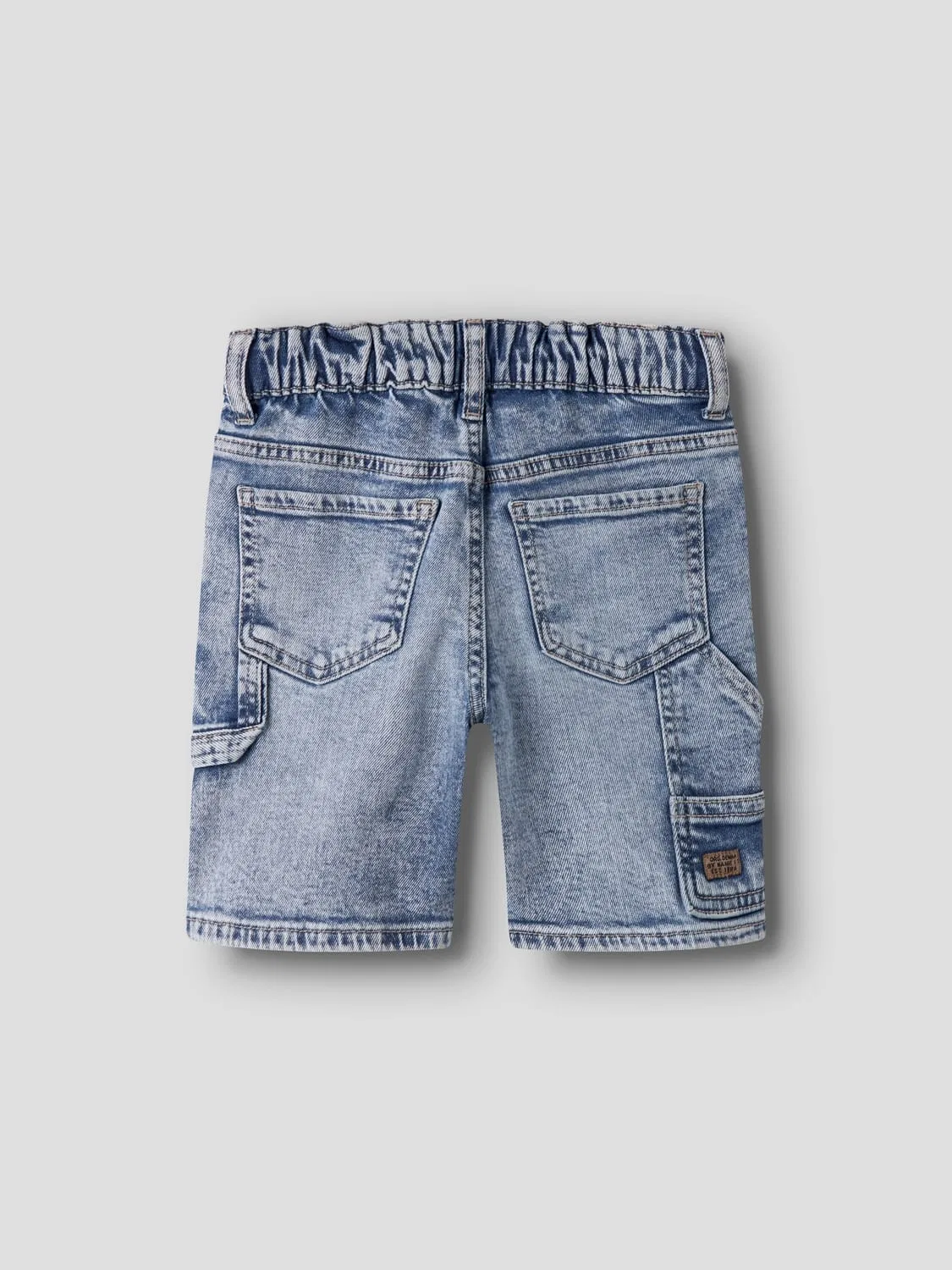 Шорты джинсовые свободные Name it, light blue denim — фото 3