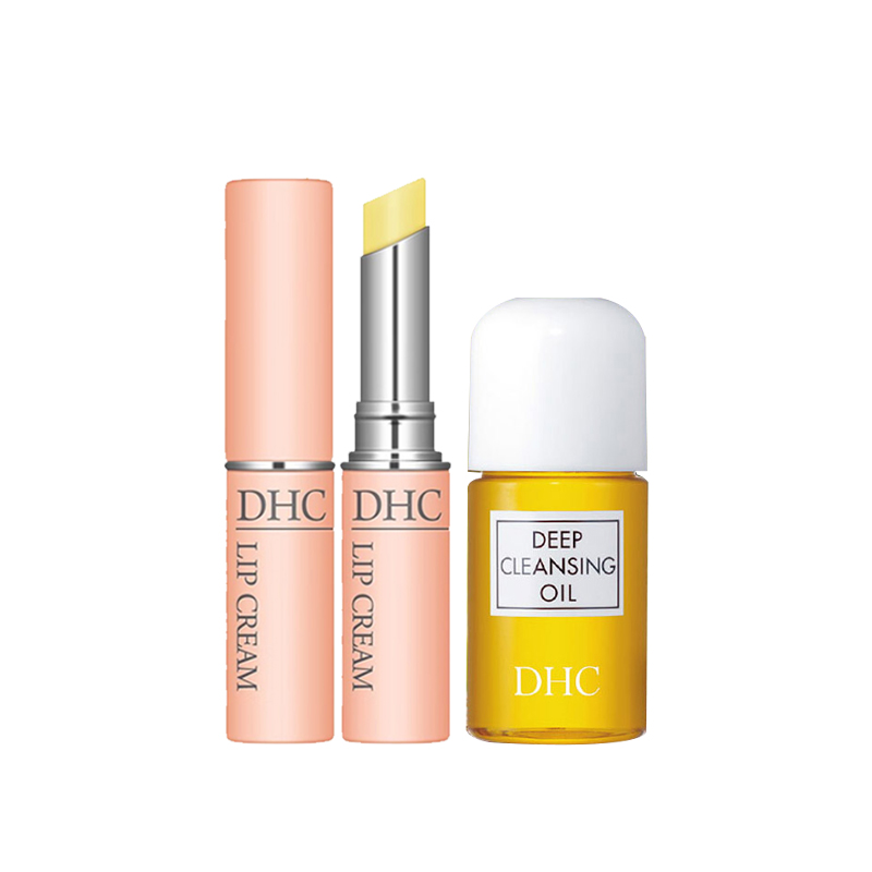 

DHC Оливковый бальзам для губ увлажняющий очищающий набор из трех предметов