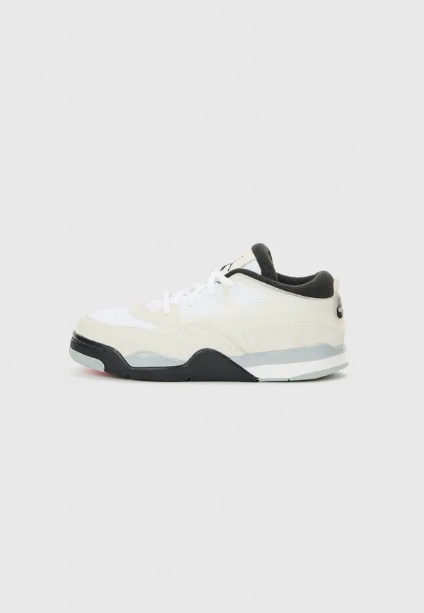 Кроссовки jordan 4 Jordan, White/Black/Light Smoke Grey