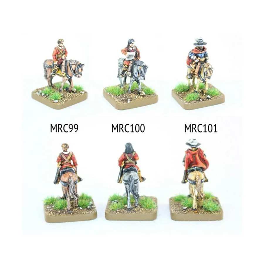 

Старшее командование роялистов, Altuos Historical Miniatures - The 17th Century (15mm)