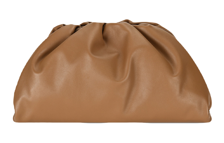 

Bottega Veneta Кожаная сумка облако клатч большая женская карамельно коричневая