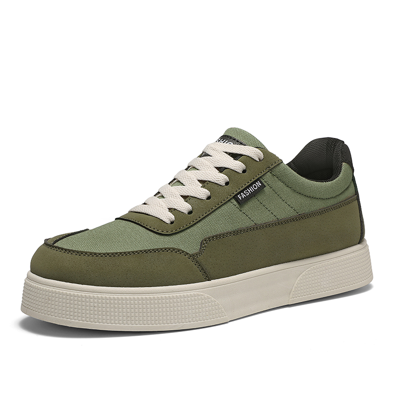 

SHOUBA Низкие скейтерские кроссовки мужские зеленые, цвет Green