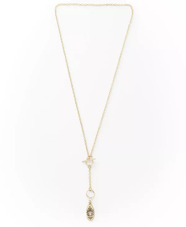 

Золотистое ожерелье в форме глаза Matr Boomie, brass