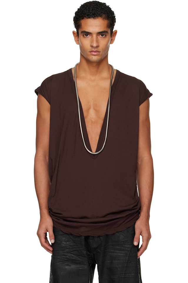 

Rick Owens Drkshdw Футболка с изображением Дилана из команды Concordians, бордового цвета