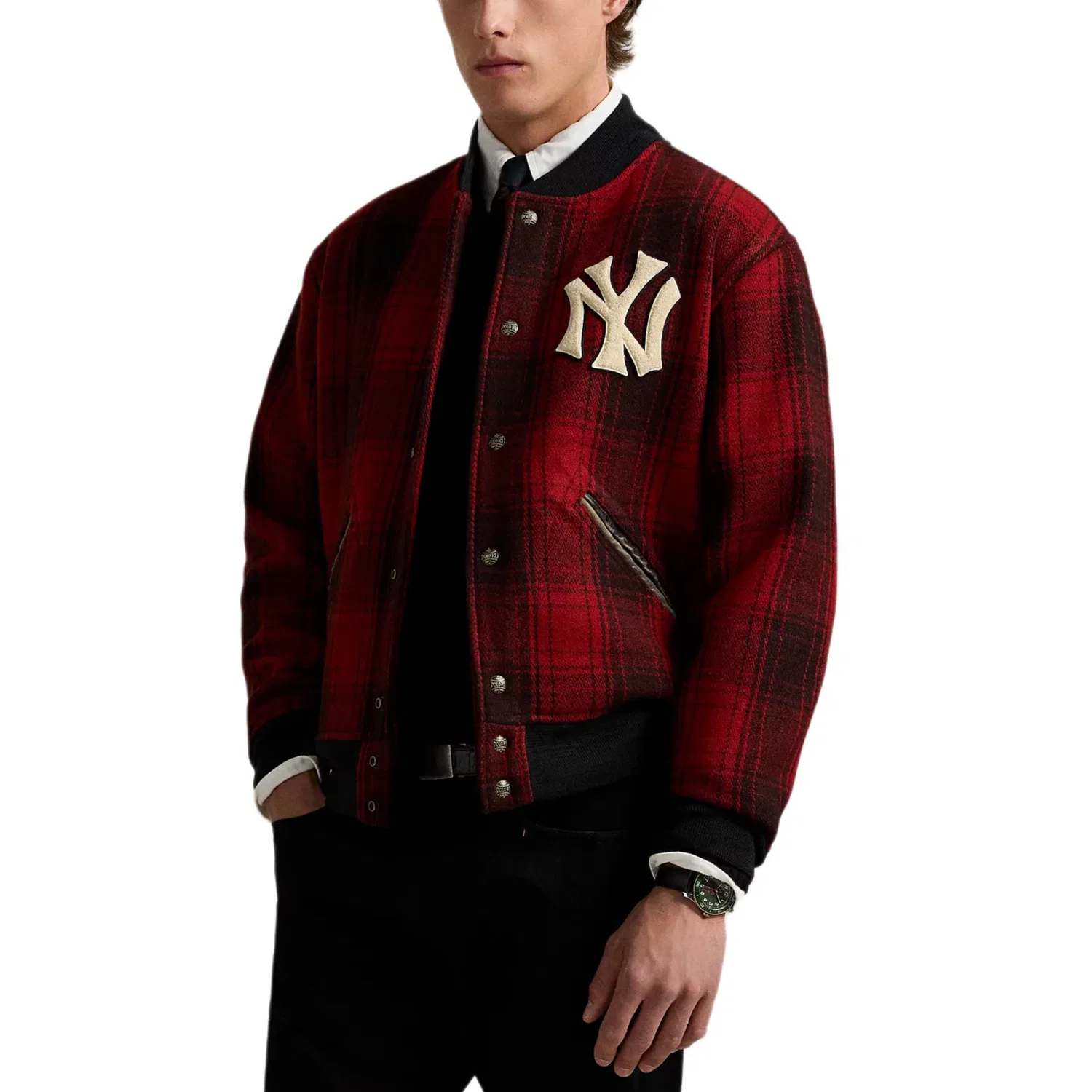 Куртка x Yankees Black Red Polo Ralph Lauren — фото 4
