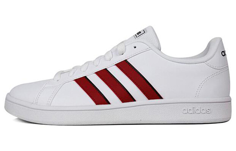 

GRAND COURT Скейтбординговые туфли унисекс низкие черные/белые/красные Adidas Neo