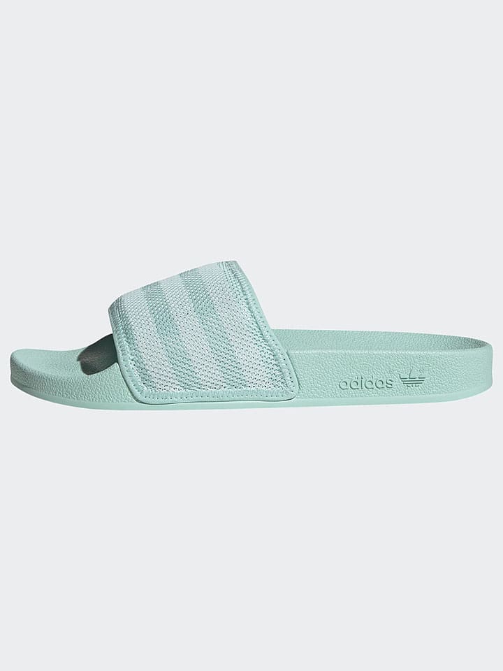 Мюли Adidas, бирюзовый — фото 2