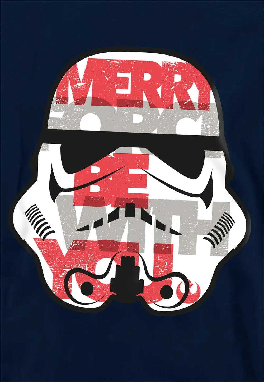 Детская худи Disney Star Wars Merry Force Stormtrooper, темно-синий — фото 2