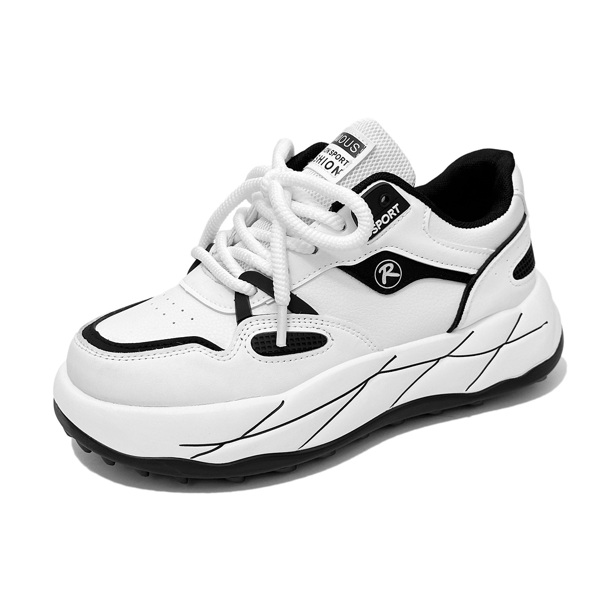 

Низкие повседневные туфли мужские Beerus, White Black
