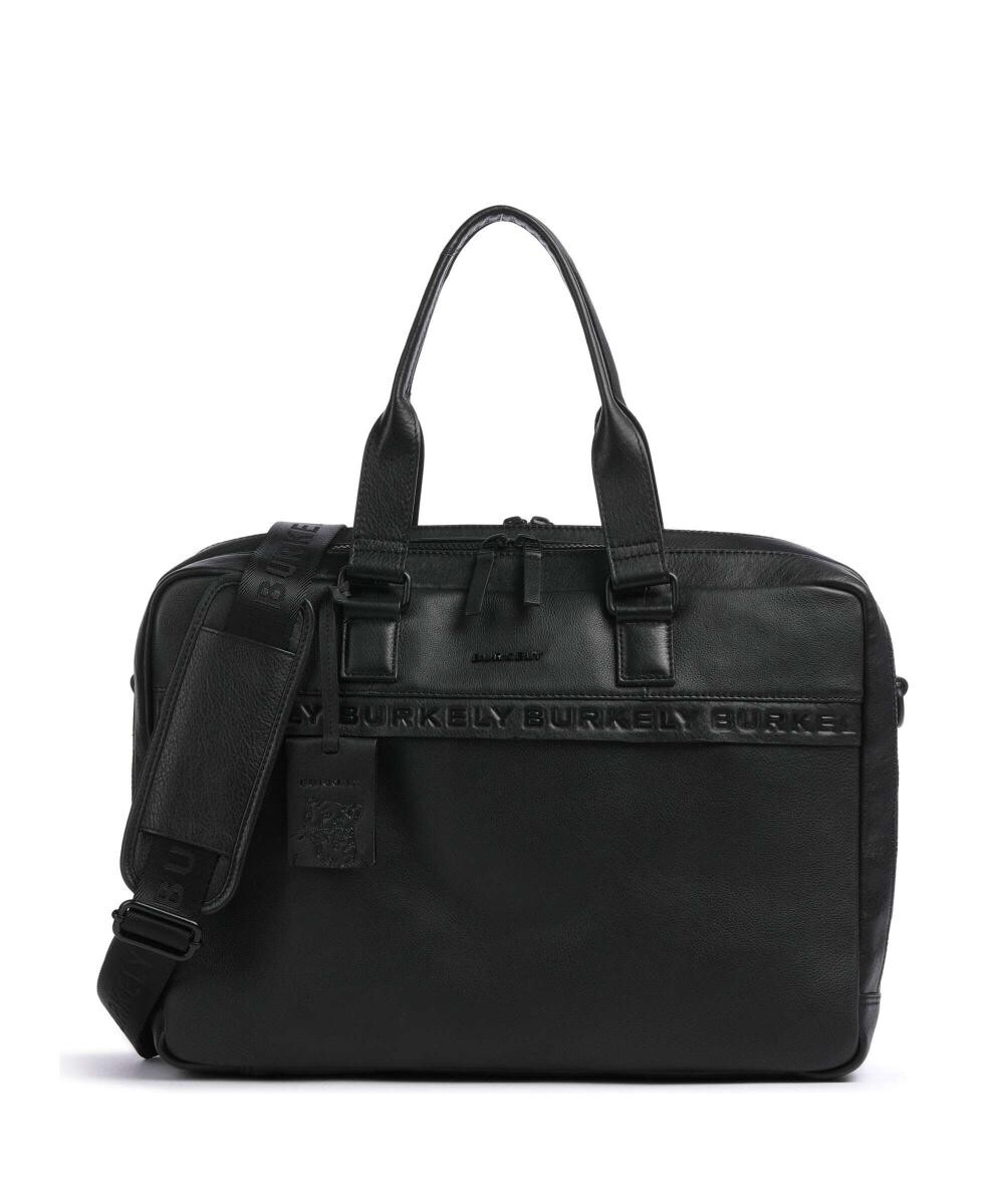 

Минимальный портфель mason 15 дюймов из зерненой кожи Burkely, черный